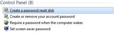 ponastavite geslo za prijavo v sistem Windows