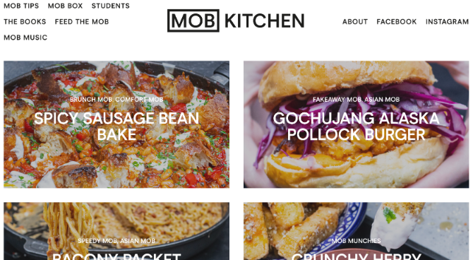 Mob Kitchen poenostavlja kuhanje študentom in začetnikom s pomočjo receptov za manj kot 10 dolarjev