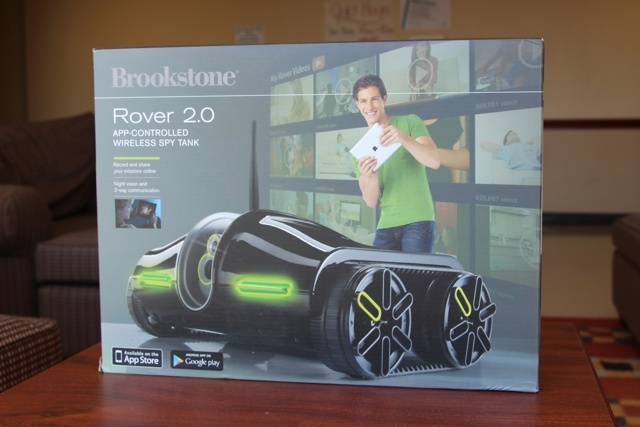 pregled brookstone rover 2.0 brezžičnih vohunskih rezervoarjev