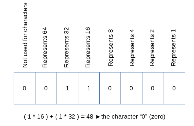 formati datotek ascii struktura