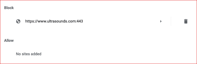spremenite dovoljenja za bliskavico v nastavitvah google chrome