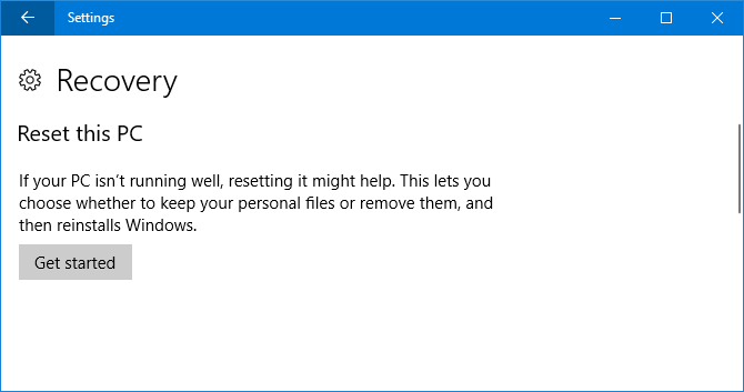 Kako znova namestiti Windows 10, ne da bi pri tem izgubili podatke, ponastavite ta računalnik 670x353
