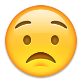 zaskrbljeni zaskrbljeni emoji emoticon