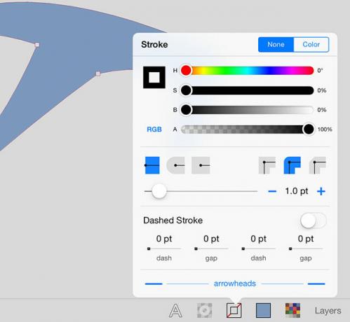 Brezplačna aplikacija iPad Vector Drawing App Inkpad vas lahko spremeni v oblikovalca