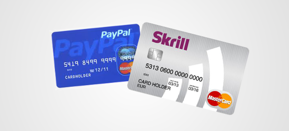 PayPal Skrill Mastercard bremenitev