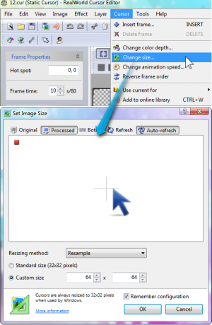 Dodajte res kul kazalce v Windows s CursorFX in RealWorld Cursor Editor 11e