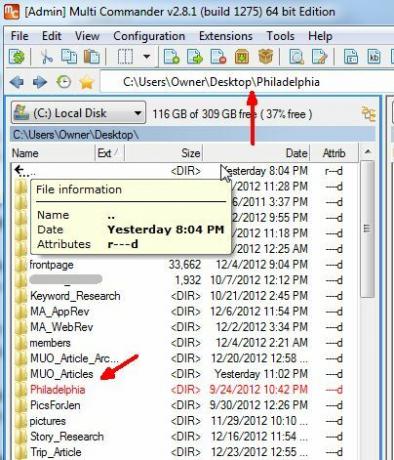 Poskusite Multi Commander kot napredni File Explorer Alternativa multicommander9