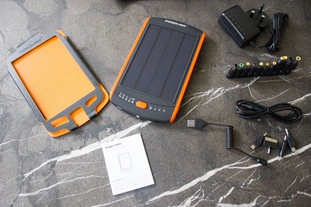 Pregled solarnih baterij in polnilcev Poweradd Apollo Pro 23,000mAh ter pregled poklona poweradd apollo pro 23000 solarna baterija 4