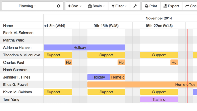 GanttPlanner-Window