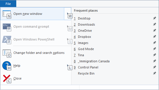 Datoteka raziskovalca datotek Windows 10