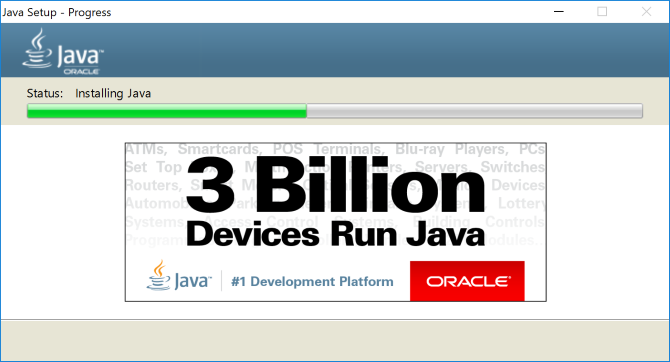 Namestitev Java v sistemu Windows