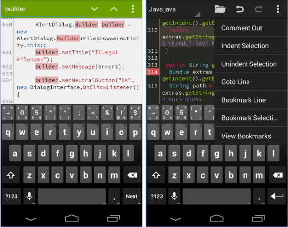 Da, lahko kodirate na poti: 7 najboljših urejevalnikov HTML za Android quoda