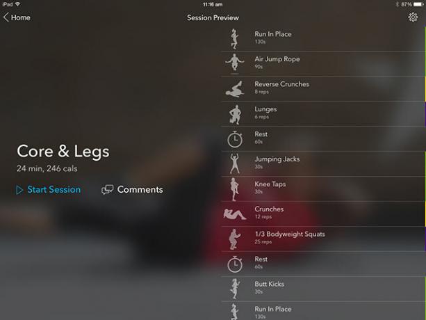 Pozabite na telovadnico, bodite fitstar fit s svojo iPad ali iPhone pred vadbo