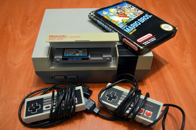 Old School NES sistem