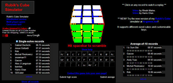 reševanje rubiksove kocke