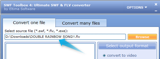 Poslovite se od Flash Video Blues s SWF & FLV Toolbox [Giveaway] flv1