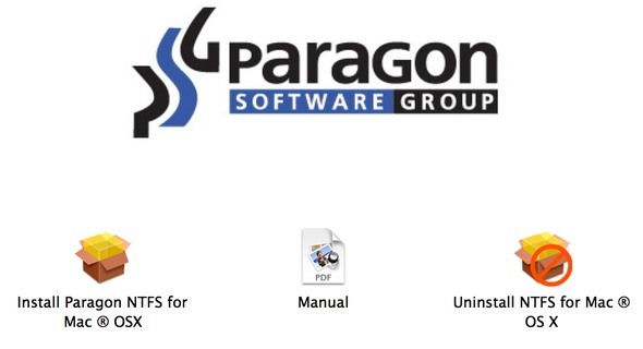 Paragon NTFS Za Mac OS X Pregled namestite ntfs gonilnik xn