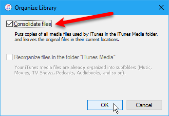 iTunes utrdi datoteke