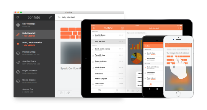 Confide je takojšen sel, ki samodejno izbriše sporočila, ko jih preberete in ustavi posnetke zaslona