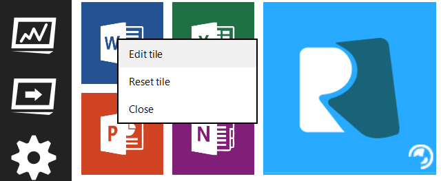 Start Menu Reviver Uredi ploščico