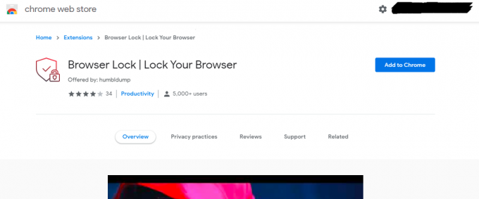 browser-lock-chrome-extension