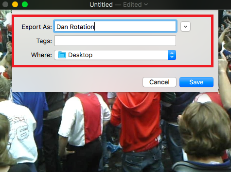 Kako vrteti video datoteke na izvozu Mac in PC mac