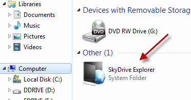 Enostavno upravljanje datotek v računalniku Windows Skydrive z računalnikom Skydrive Explorer