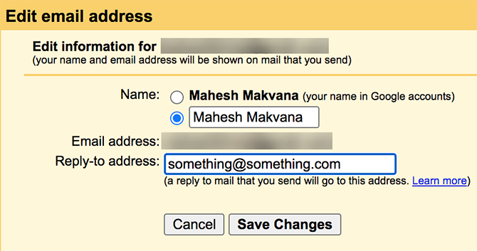 dodaj odgovor na e-pošto v Gmailu
