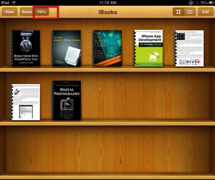 aplikacija za ibooks