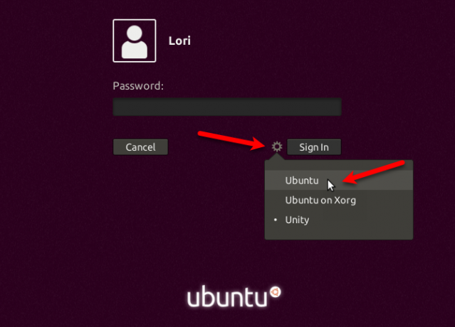 Spremenite namizje v Ubuntu 17.10