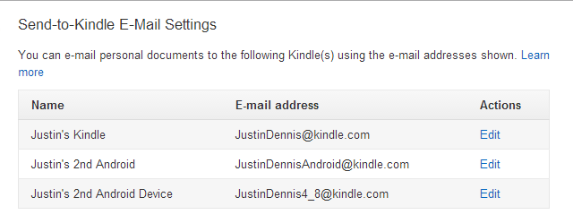 Amazon-Send-To-Kindle-Settings