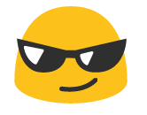 Cool sončna očala Emoji