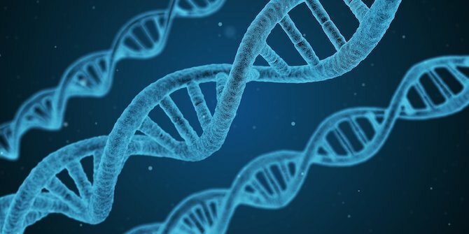 Ilustracija dvojne vijačnice DNK