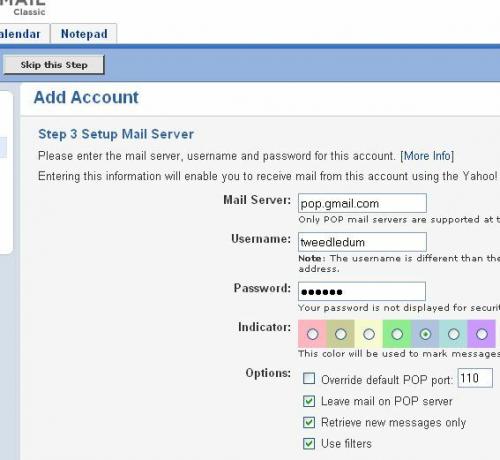 klasični nasveti za Yahoo Mail