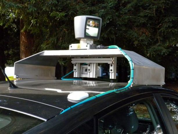 Samovozeči avtomobil LIDAR